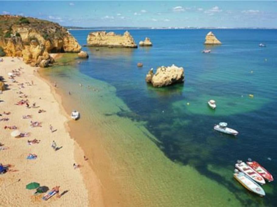 Apartamento Encantador A 100M Da Praia Carvoeiro  Eksteriør bilde