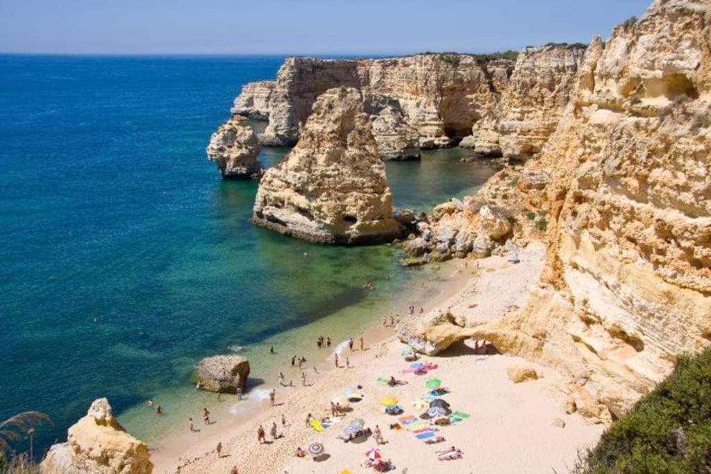 Apartamento Encantador A 100M Da Praia Carvoeiro  Eksteriør bilde