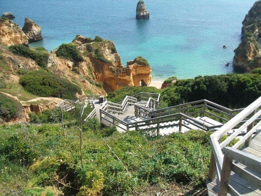Apartamento Encantador A 100M Da Praia Carvoeiro  Eksteriør bilde