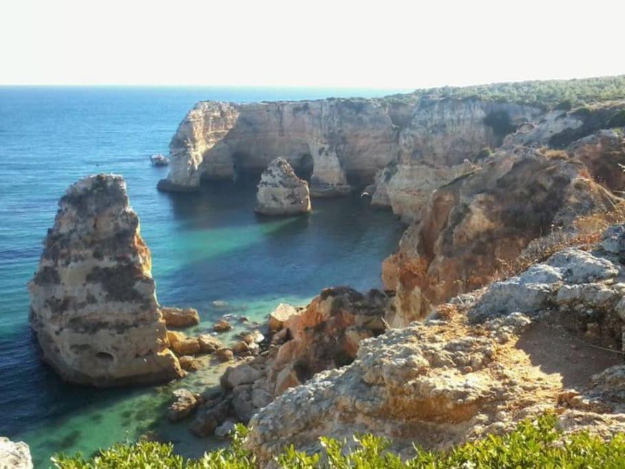 Apartamento Encantador A 100M Da Praia Carvoeiro  Eksteriør bilde