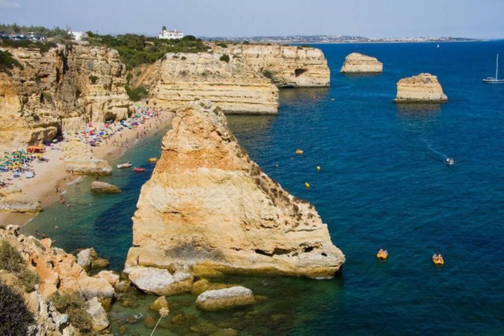 Apartamento Encantador A 100M Da Praia Carvoeiro  Eksteriør bilde